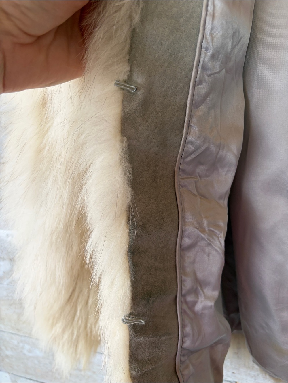 Saga Fox Blue Fox Fur coat - Picture 12 of 14